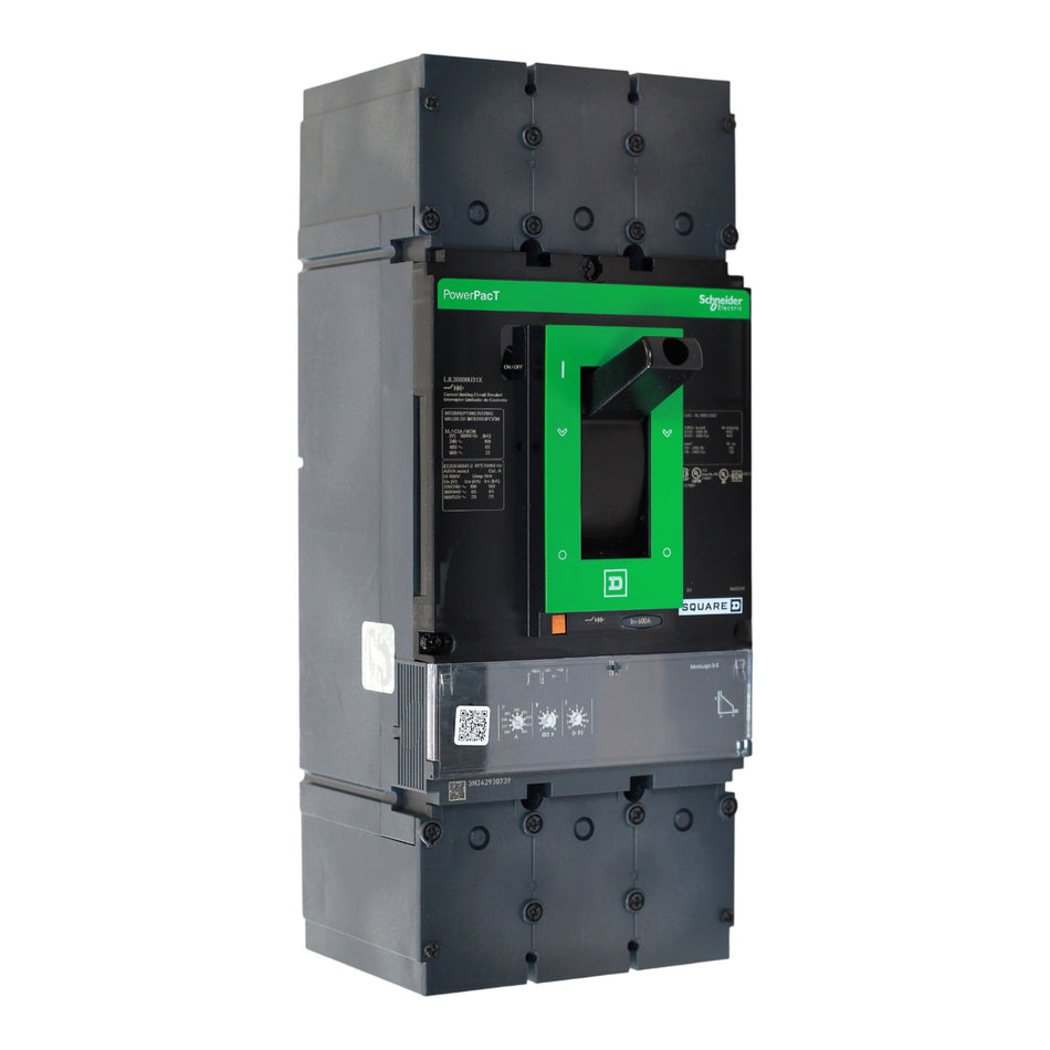 Square D PowerPacT LJL36600U31X 600A 3P 600V MicroLogic 3.3 L-Frame Circuit Breaker