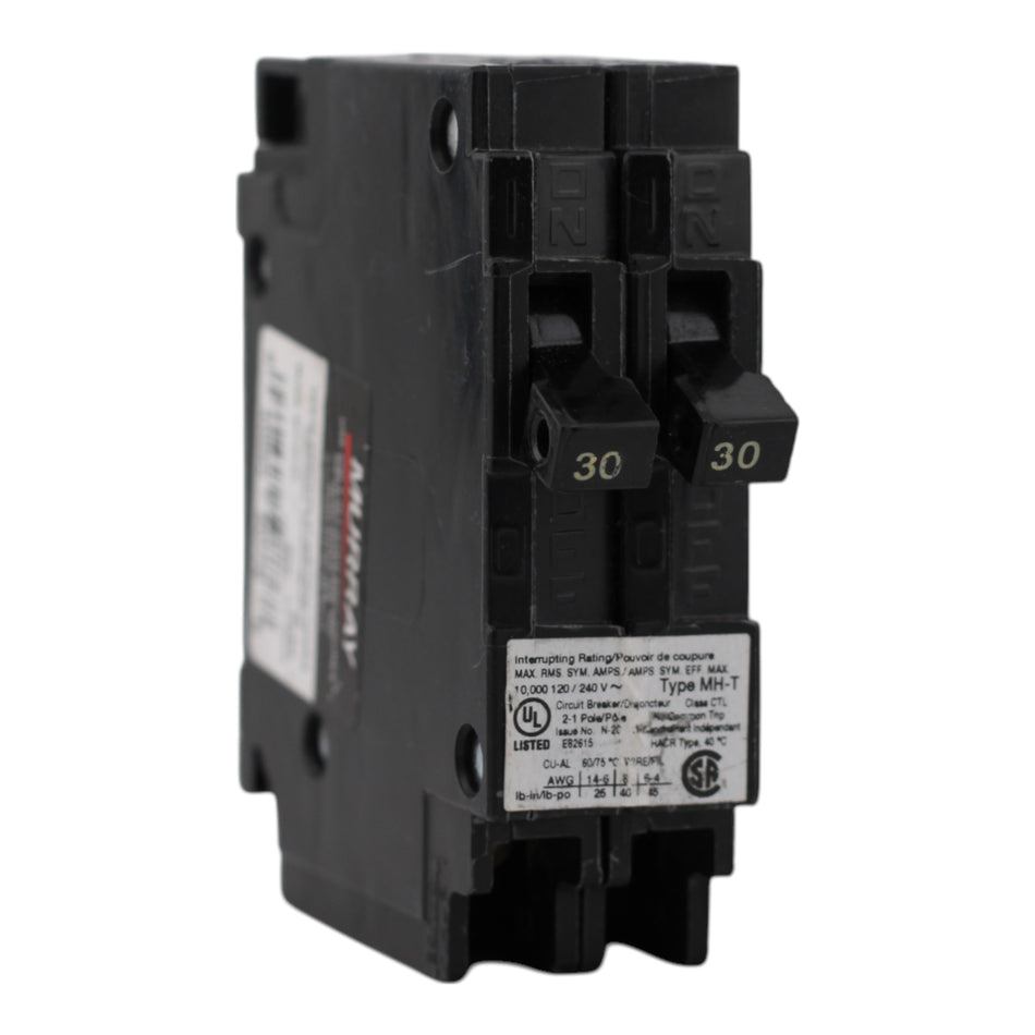 Murray MP3030 30A 1P 120V Duplex Circuit Breaker