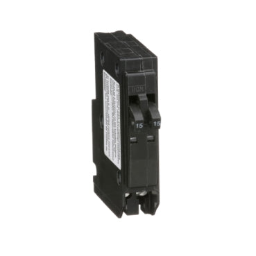 Square D QO QO1515 15A 1P 120/240V Tandem Circuit Breaker