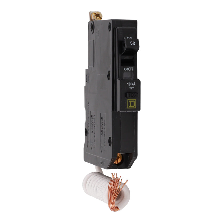 Square D QO QOB130EPD 30A 1P 120V GFCI Bolt-On Circuit Breaker