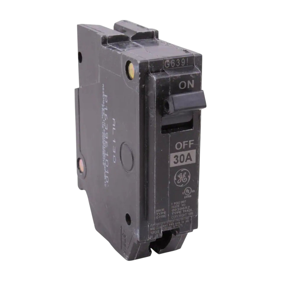 GE Q Line THQL1130 30A 1P 120/240V Standard Circuit Breaker