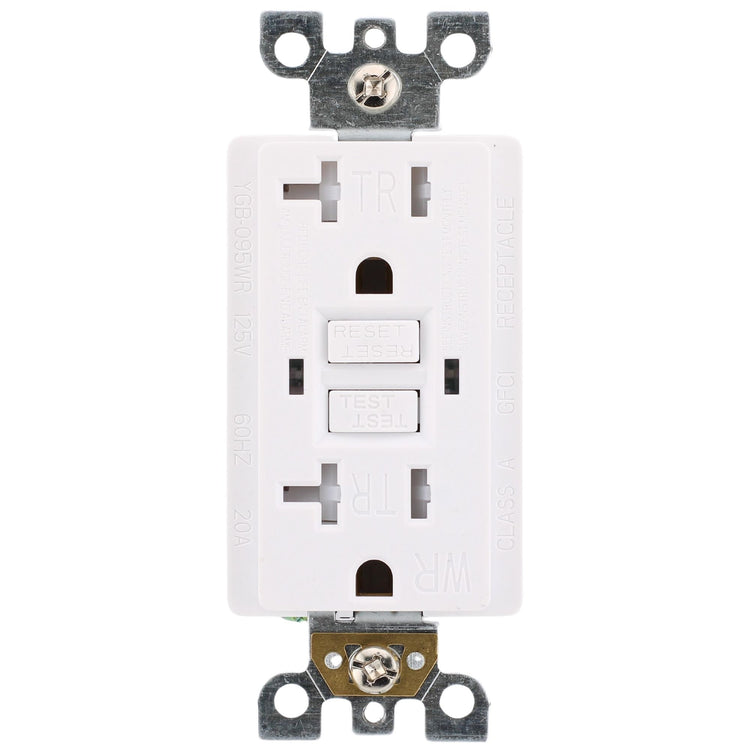 RES POWER Outdoor 20A 120V Tamper/Weather Resistant GFCI Outlet S.Test ...