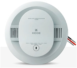 Kidde FireX CUACFEX-V Hardwired, 120V AC, Combo Smoke & CO Alarm, Voice, AA Backup, Interconnectable