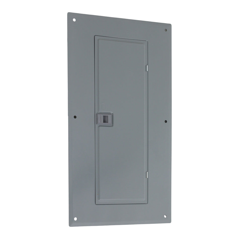 Square D QO, QOC32UF, 32-Space, Flush Cover, Gray, Load Center Cover
