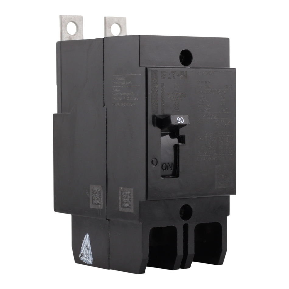 Eaton Series C GHB2080 80A 2P 480Y/277V Fixed Thermal/Magnetic Molded Case Circuit Breaker