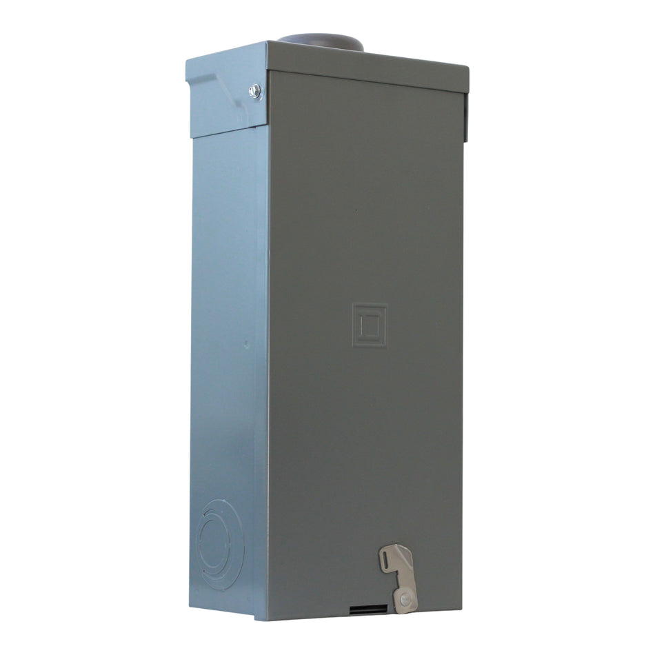Square D QO, QO2125BNRB, 125A, 1-Phase, 2-Space, NEMA 3R, Outdoor Enclosure