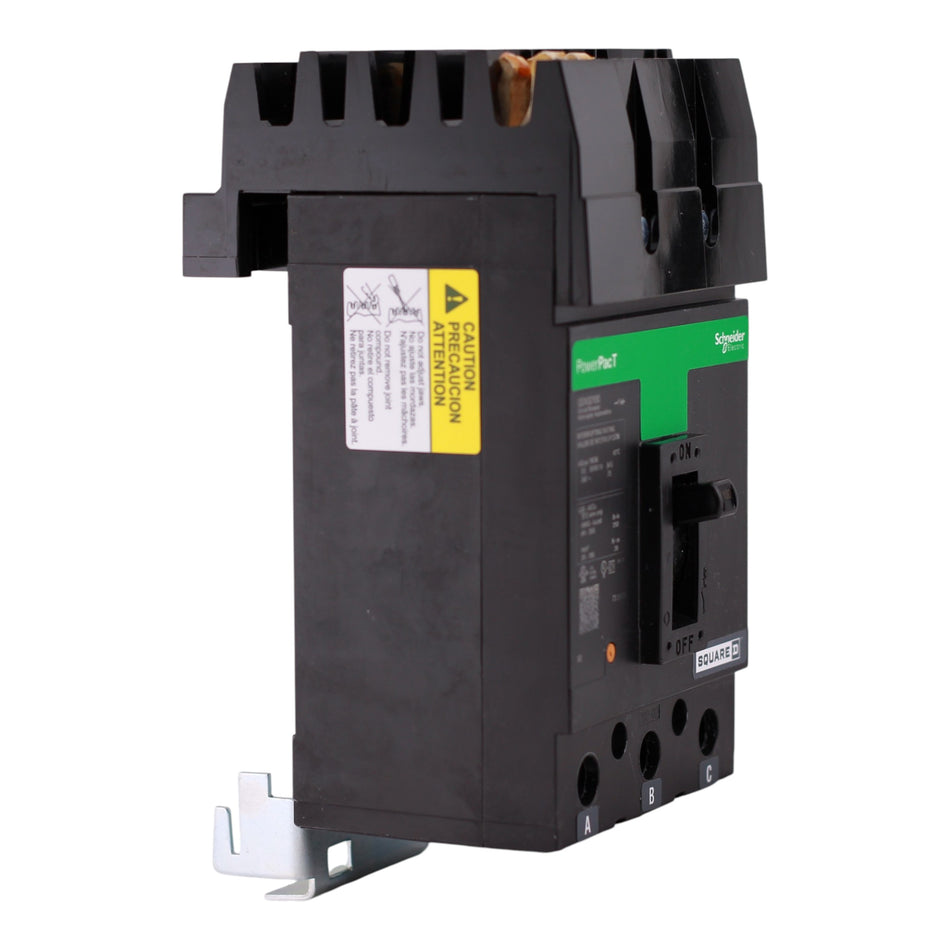 Square D PowerPacT Q, QDA32100, 100A, 3P, 240VAC, I-Line, Thermal Magnetic, Circuit Breaker
