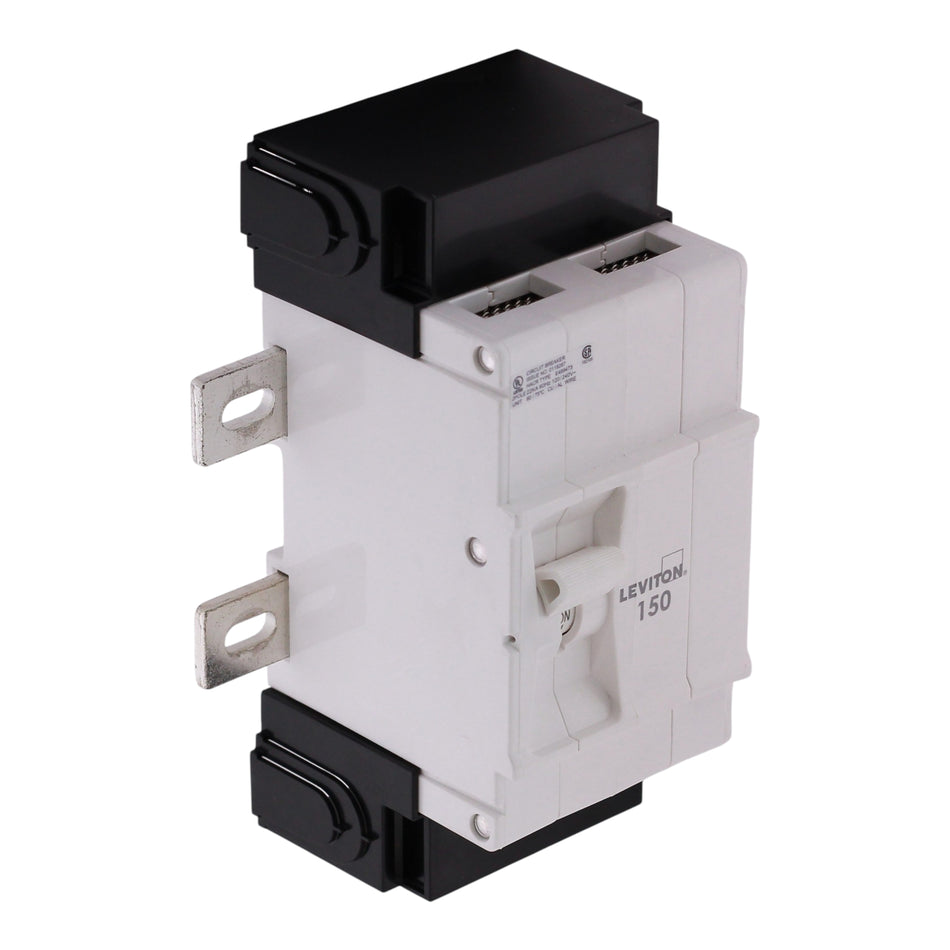 Leviton, LM150, 150A, 2P, 120/240V, Hydraulic Magnetic, Plug-On, Main Circuit Breaker
