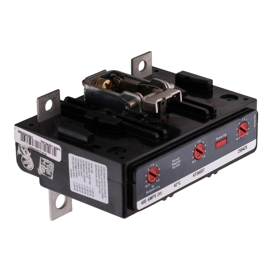 Eaton Series C, KT3400T, 400A, 3-Pole, 600VAC, Thermal Magnetic, K-Frame, Trip Unit Accessory