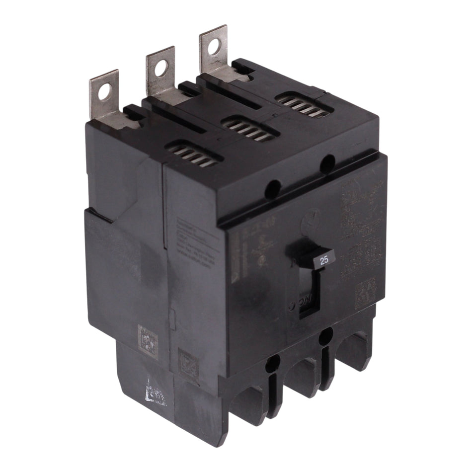 Eaton Series C, GHB3025, 25A, 3P, 480Y/277VAC, 65kA/14kA, Fixed Thermal/Magnetic, Molded Case Circuit Breaker