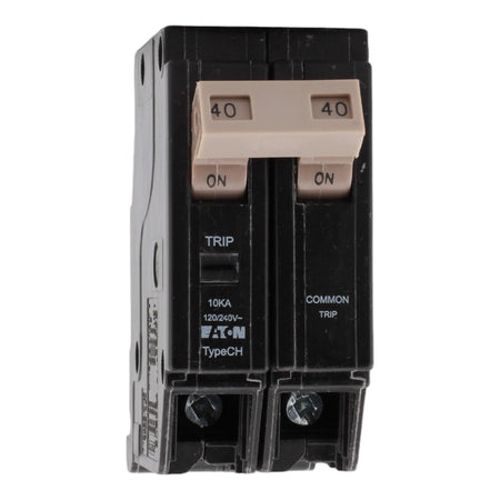 Eaton CHF240 40 Amp Double Pole 240V Plug-In Standard Trip Circuit Breaker UL
