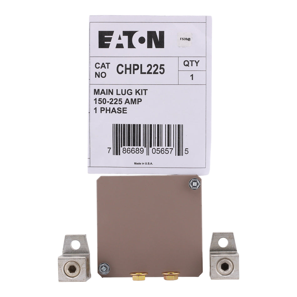 Eaton CH, CHPL225, 225A, Main Lug Kit, CH PON Loadcenters, Accessory