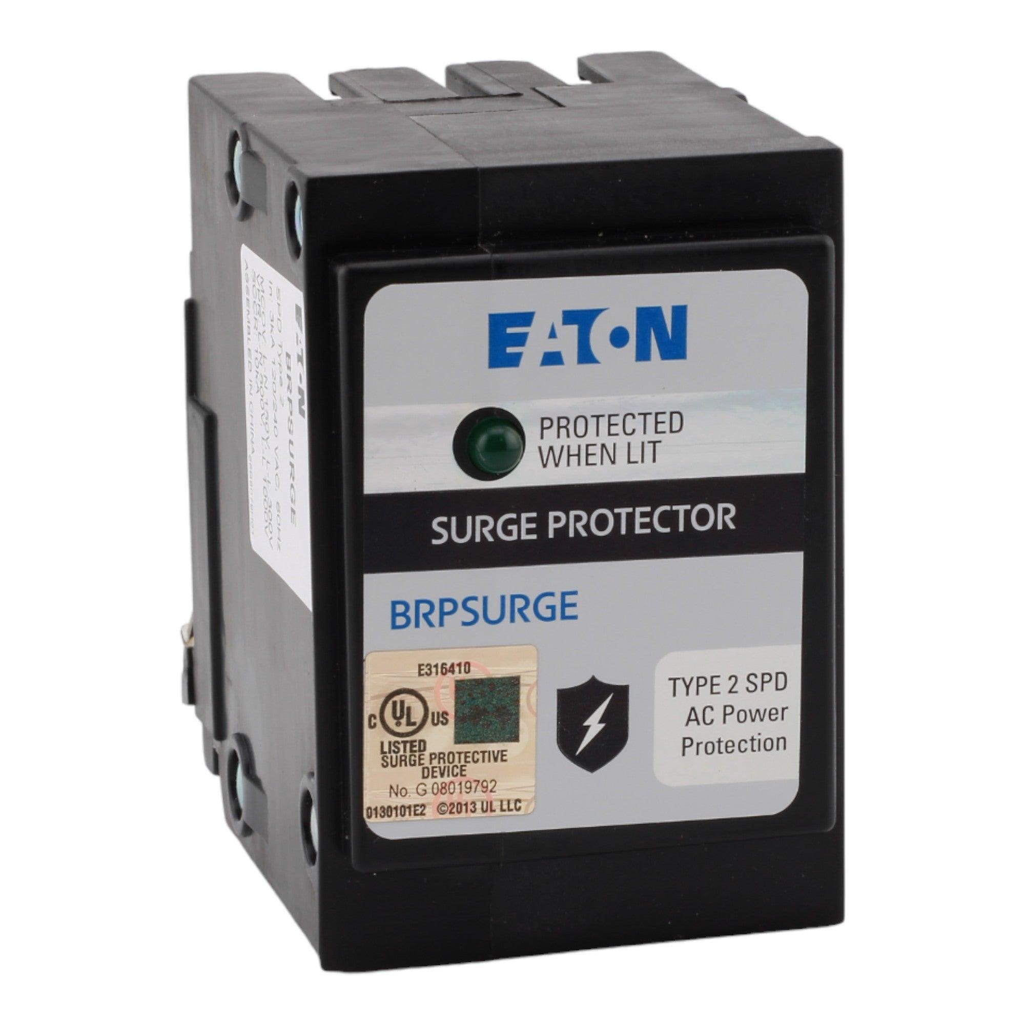 Eaton BRPSURGE Type BR 2 Pole Surge Arrester - Plug-On Neutral, UL Listed