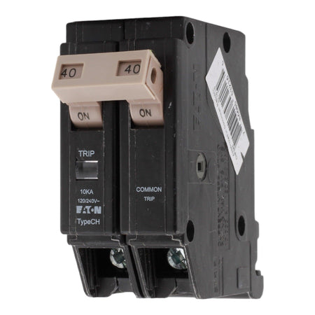 Eaton CHF240 40 Amp Double Pole 240V Plug-In Standard Trip Circuit Breaker UL