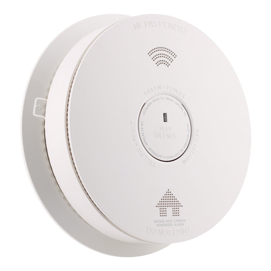 AH Lighting, AH886F, Combo Smoke & CO Alarm, 120V, Hardwired, 9V Backup, Interconnectable
