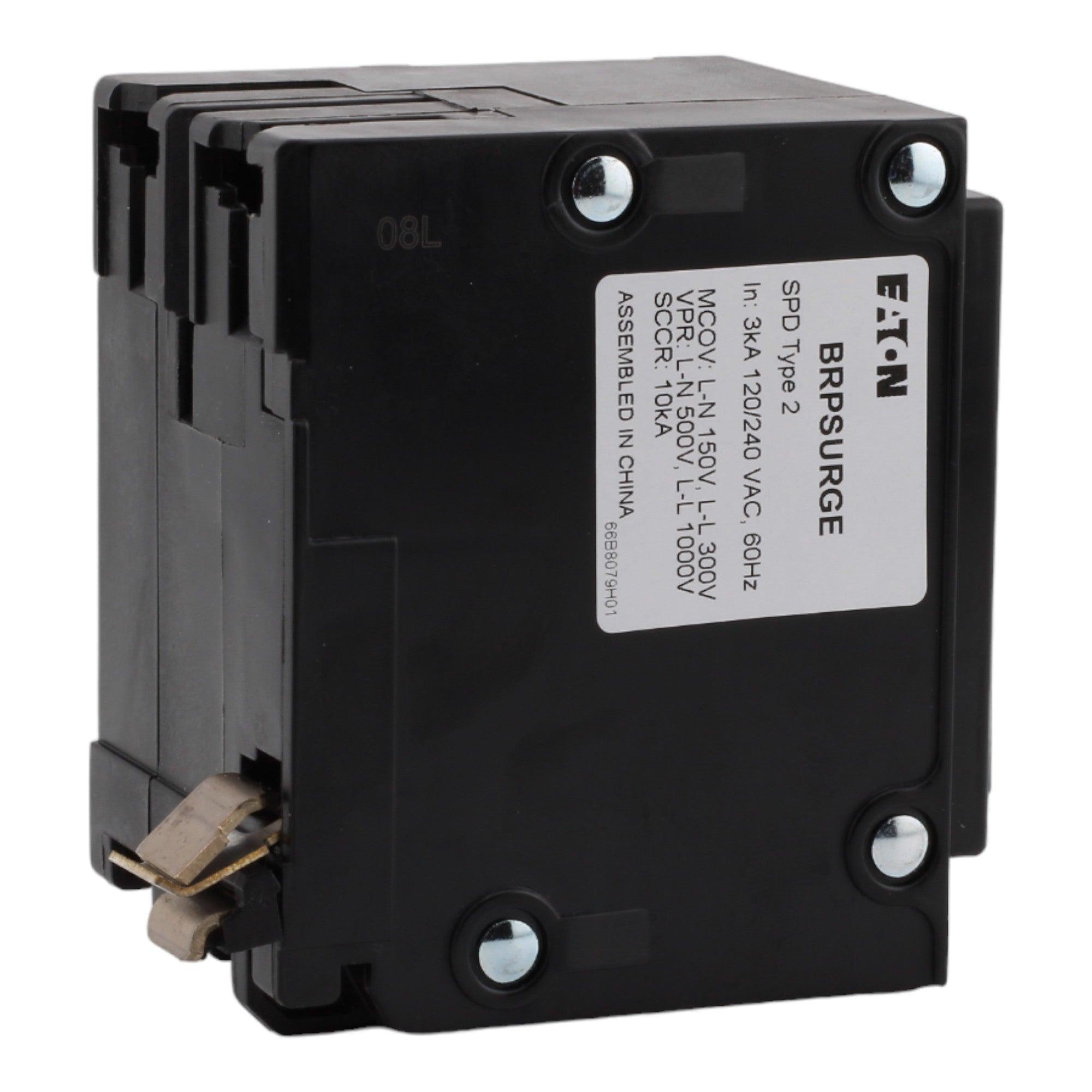 Eaton BRPSURGE Type BR 2 Pole Surge Arrester - Plug-On Neutral, UL Listed