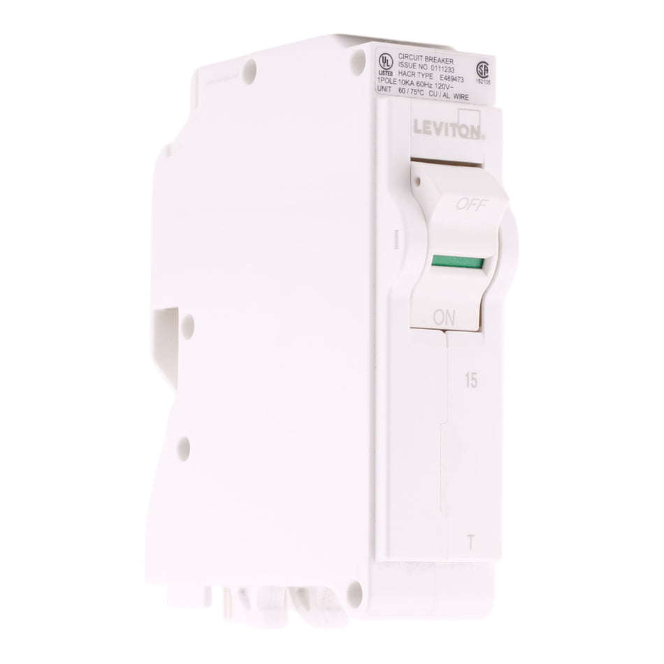 Leviton  LB115-T 15A 1P 120/240V Standard Circuit Breaker