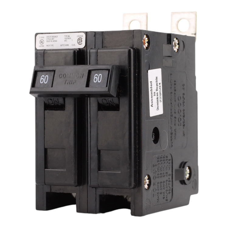 Eaton BAB2060, 60A, 120/240V, Thermal-Magnetic Breaker – RES LLC Store
