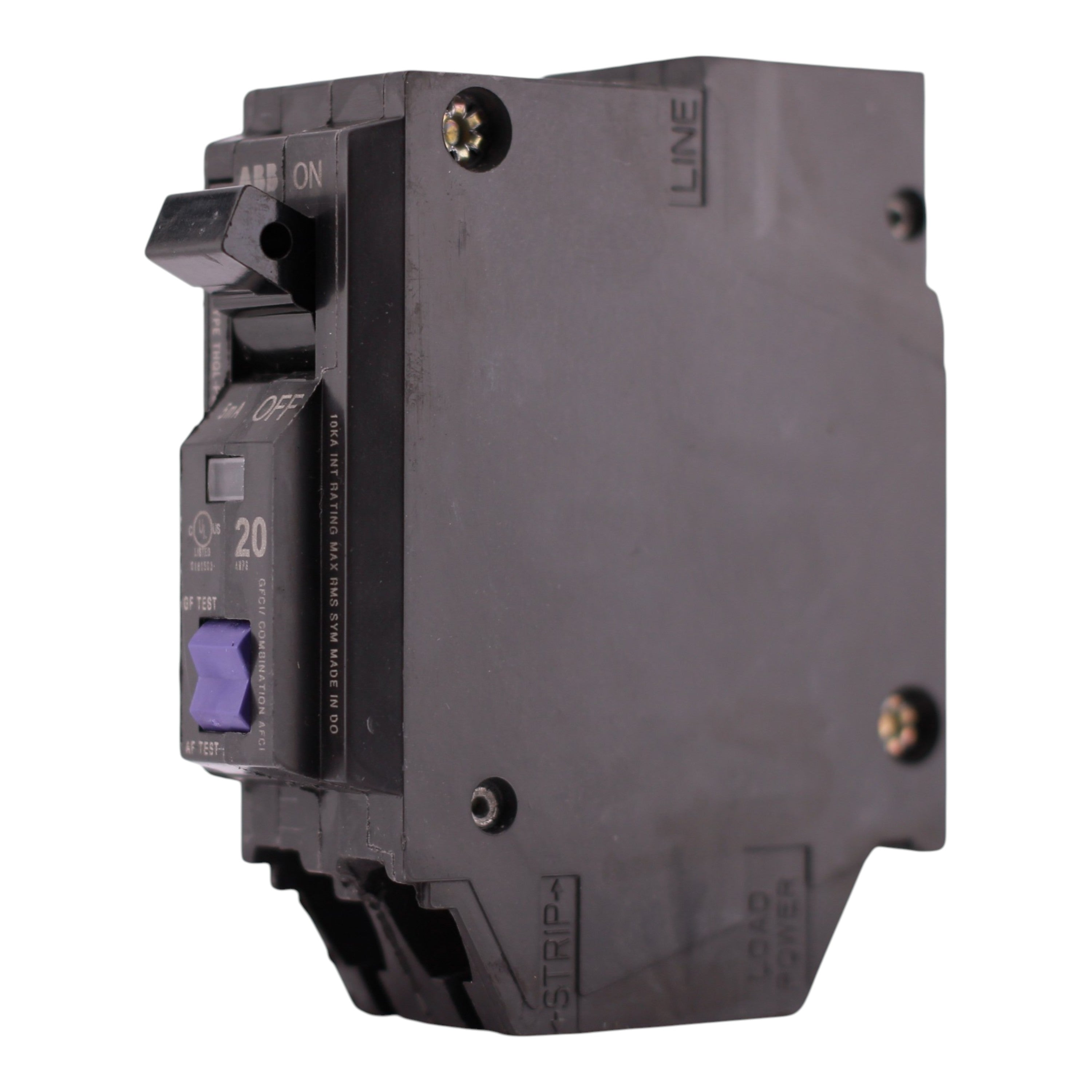 GE Q Line THQL1120PDF 20A 1P 120V AFCI/GFCI Plug-On Neutral