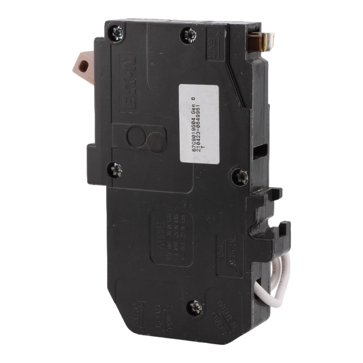 Eaton CHFN120AF 20 Amp Single Pole 120V Pigtail-Neutral AFCI Arc Fault Circuit Breaker UL