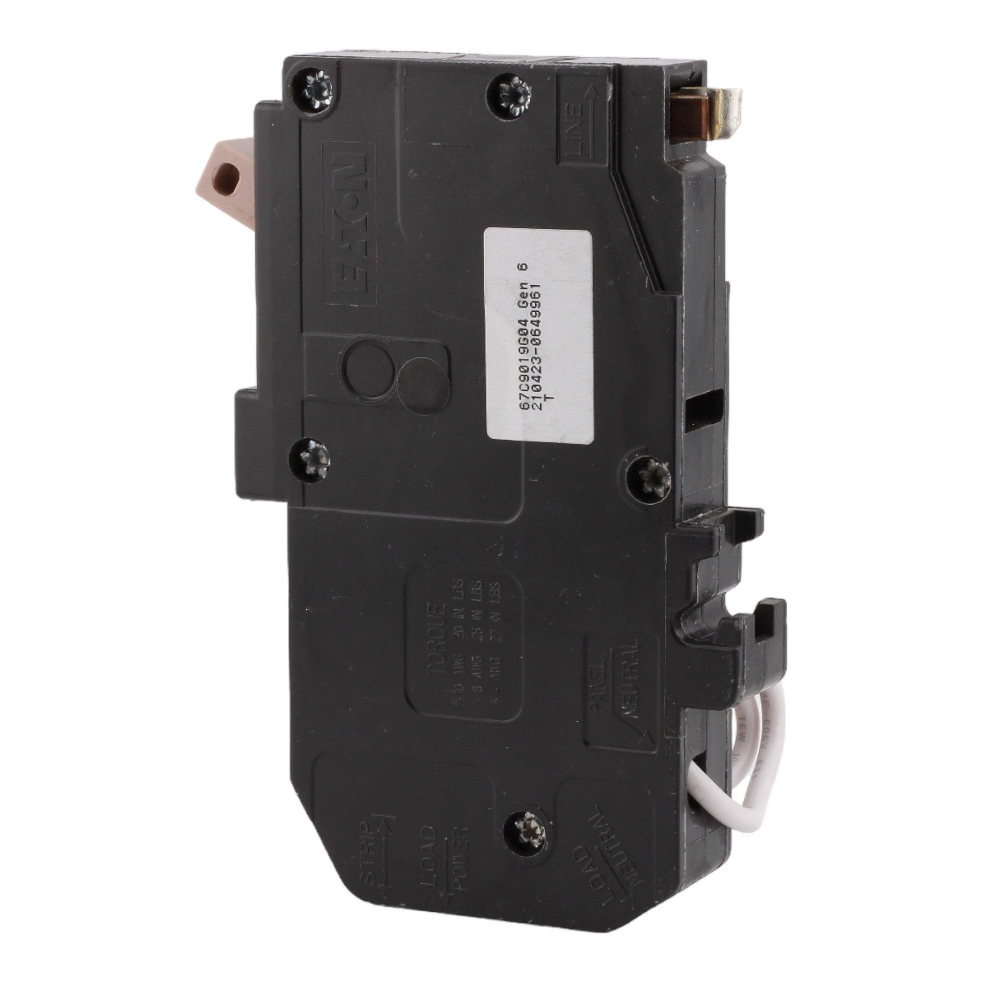 Eaton CHFN120AF 20 Amp Single Pole 120V Pigtail-Neutral AFCI Arc Fault Circuit Breaker UL