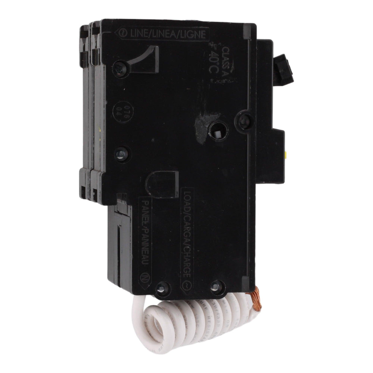 Square D HOM225GFI 25 Amp Double Pole 240V Pigtail-Neutral GFCI Ground Fault Circuit Breaker UL