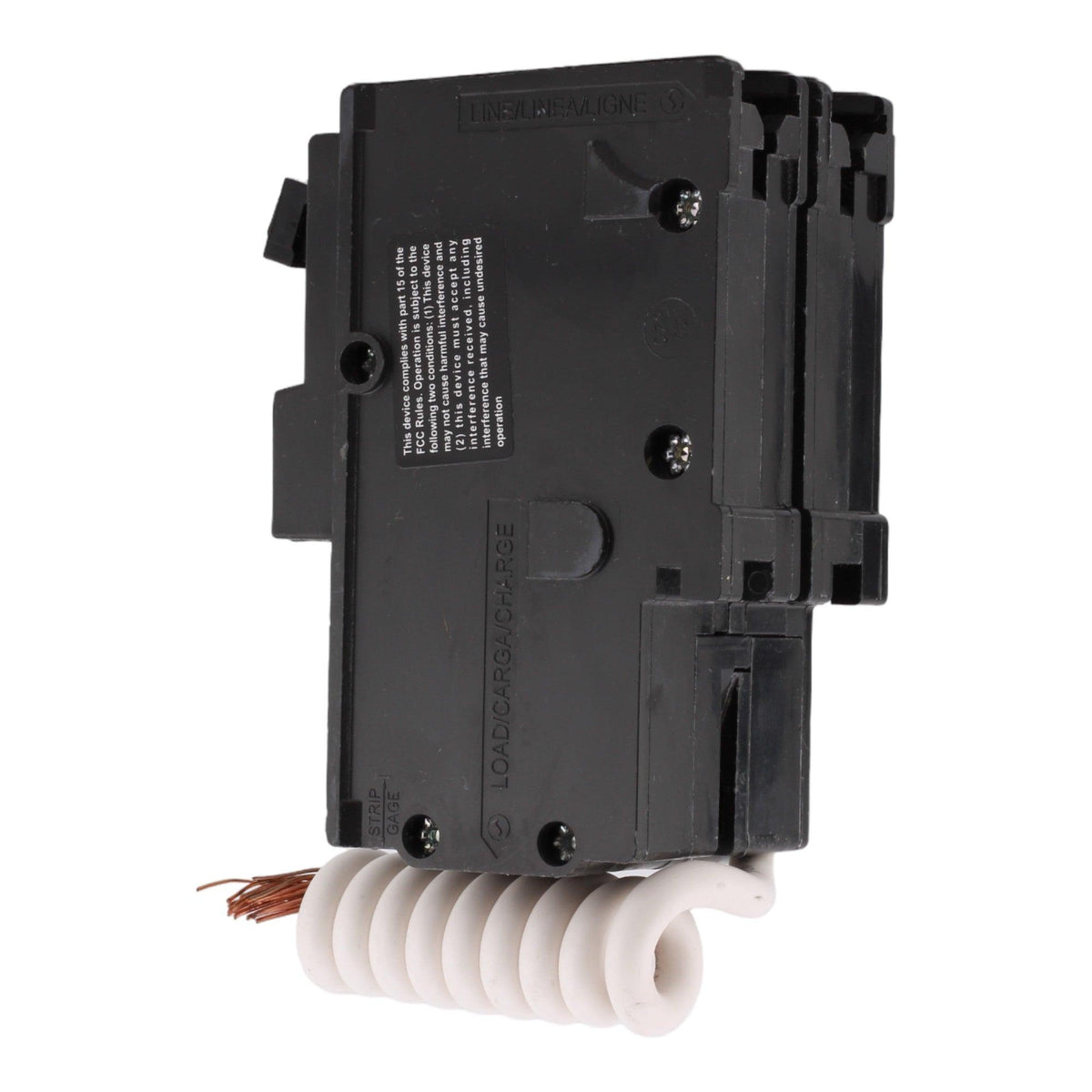 Square D HOM250GFI 50 Amp Double Pole 240V Pigtail-Neutral GFCI Ground Fault Circuit Breaker UL