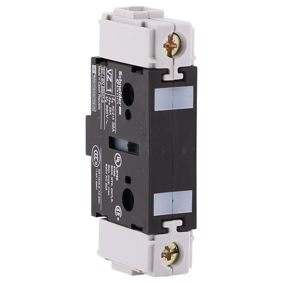 Square D TeSys Vario, VZ1, 32A, 690V, Add-On Main Pole Module, for V1 Switch-Disconnector