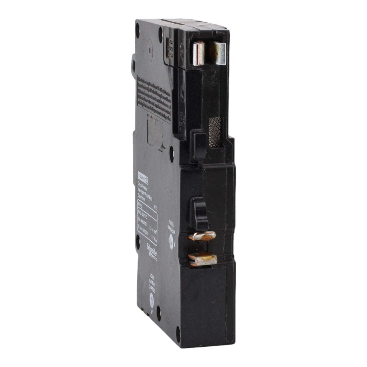 Square D QO115PAF 15 Amp Single Pole 120V Plug-On Neutral AFCI Arc Fault Circuit Breaker UL