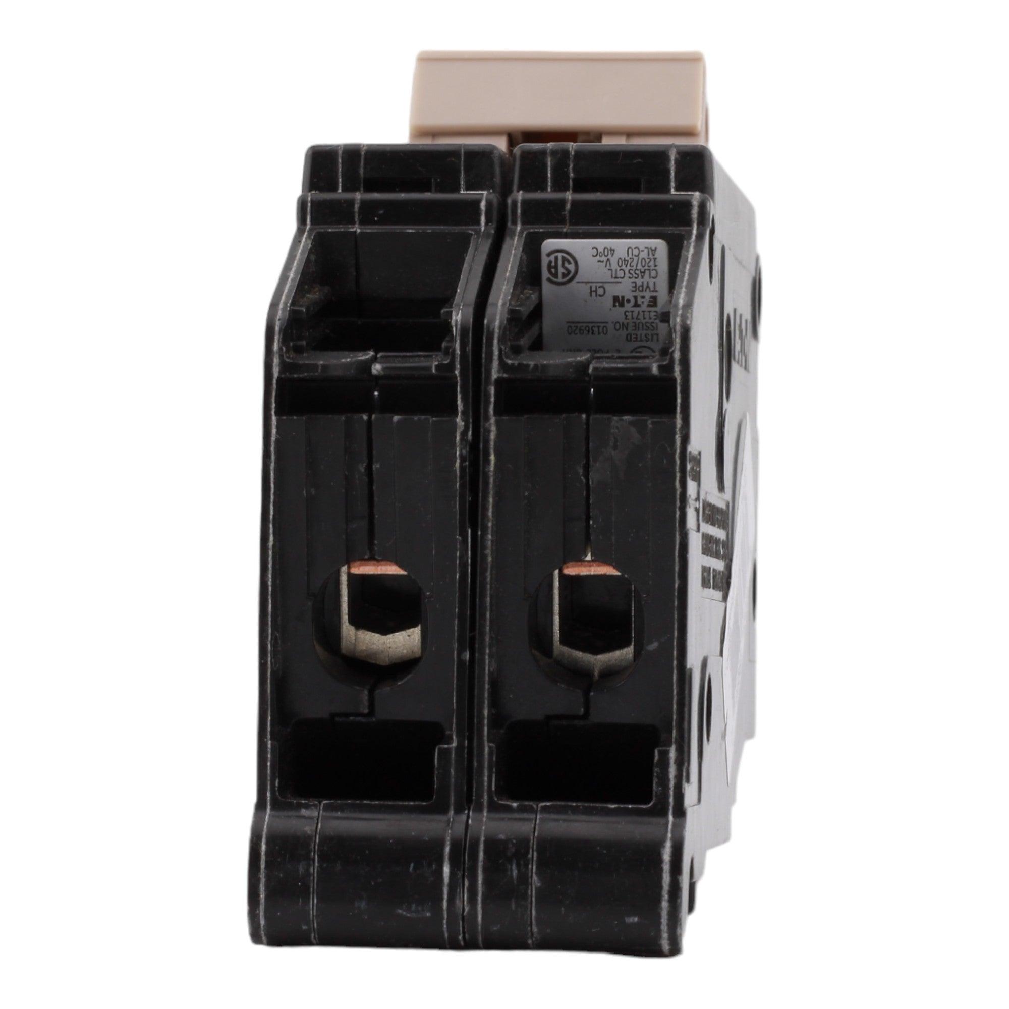 Eaton CHF240 40 Amp Double Pole 240V Plug-In Standard Trip Circuit Breaker UL