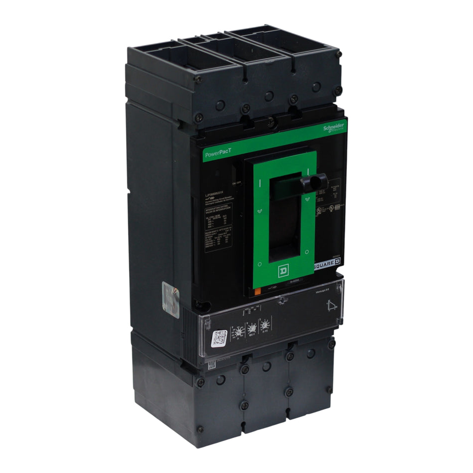 Square D PowerPacT L, LJP36600U31X, 600A, 3P, 600V, MCCB