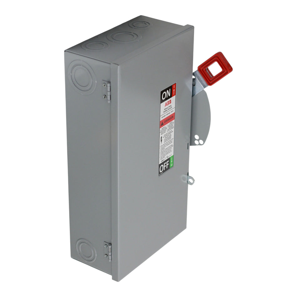ABB, GE Spec-Setter, TH3222, 60A, 2P, 240V, Fusible, NEMA 1, Safety Switch