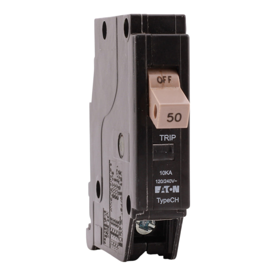 Eaton CHF150 50A 1P 120/240V Thermal-Magnetic Circuit Breaker