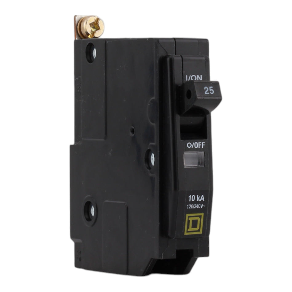 Square D QO QOB125 25A 1P 120/240V Standard Bolt-On Circuit Breaker