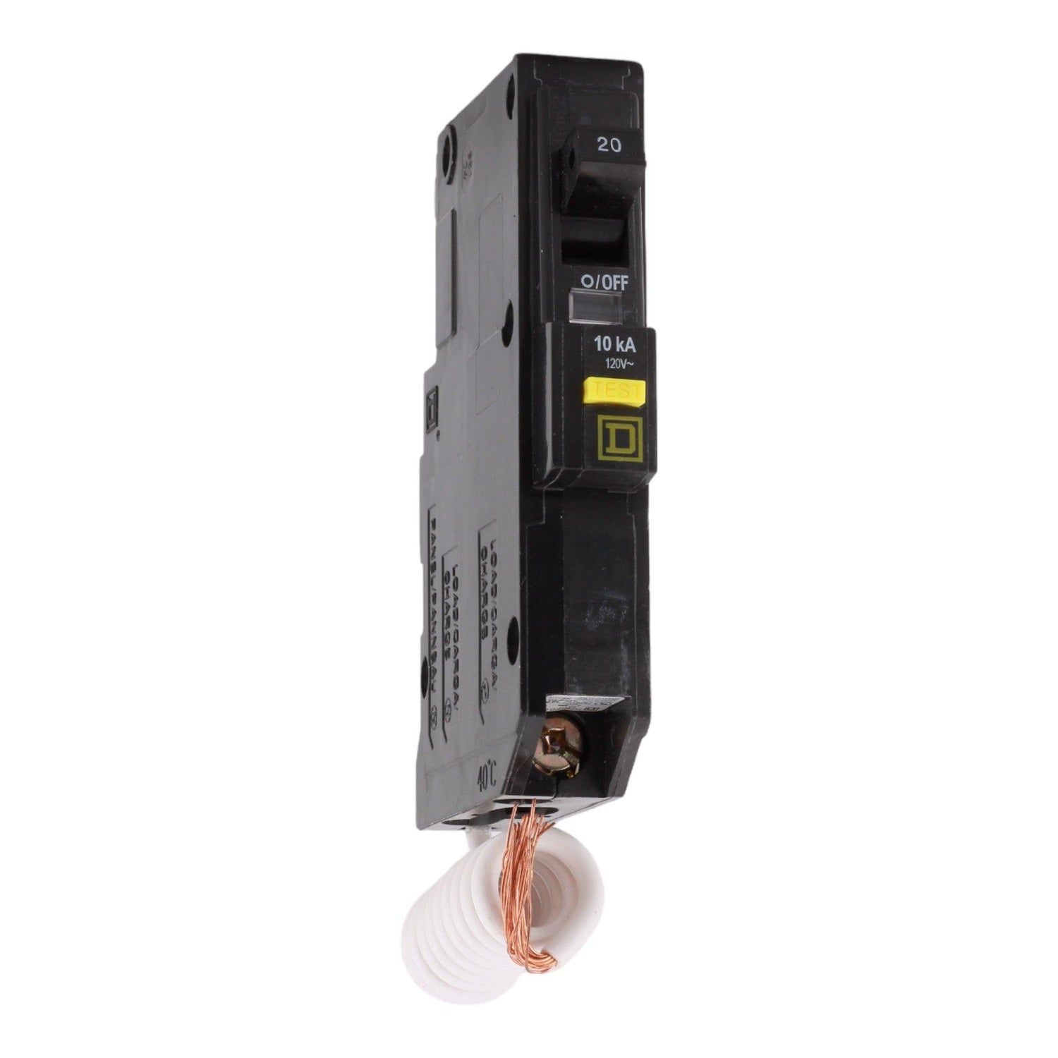 Square D QO QO120GFI 20A 1P 120V GFCI Circuit Breaker – RES LLC Store