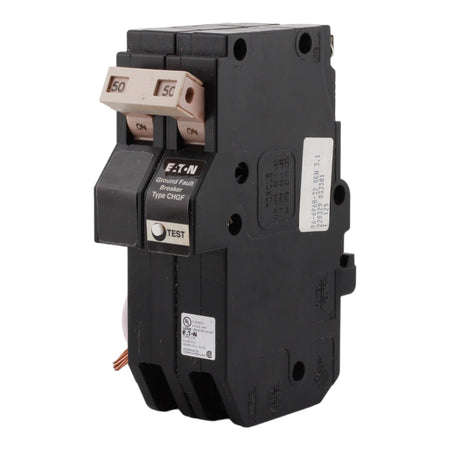Eaton CHN250GF 50A 120/240V 2-pole GFCI Circuit Breaker Plug-in UL