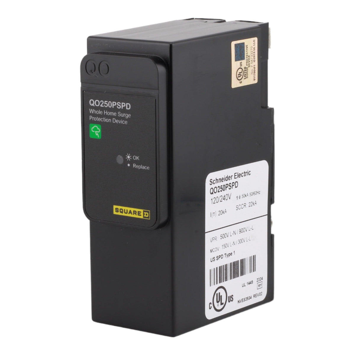 Square D QO QO250PSPD 50kA 120/240V SPD Surge Protector – RES LLC Store