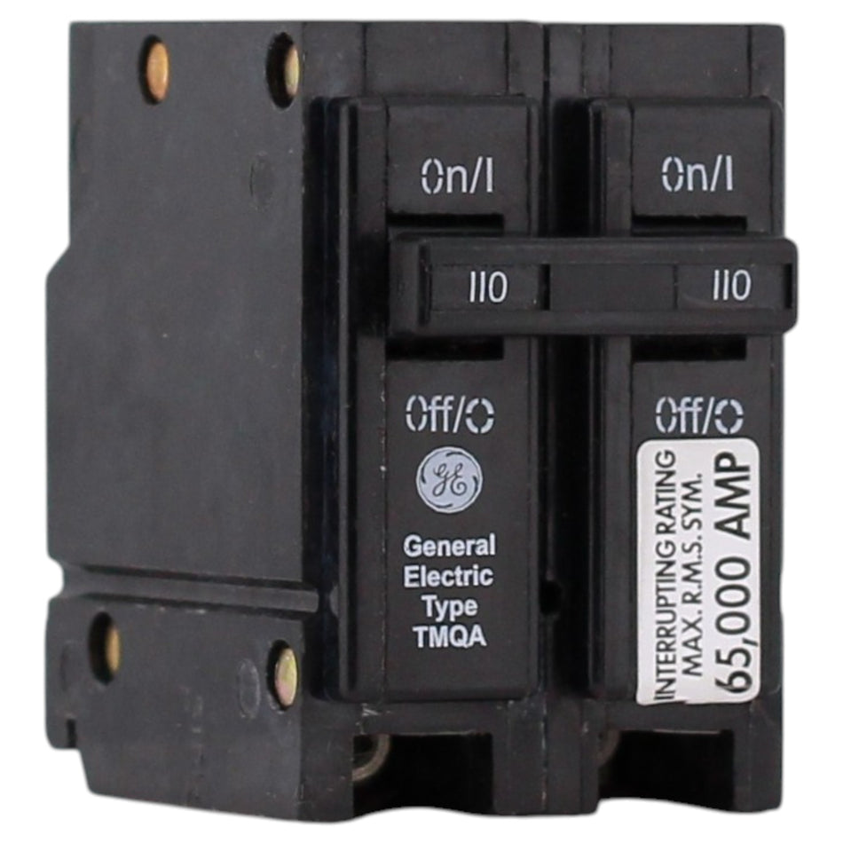 ABB Q-Line, TMQA2110, 110A, 2P, 120/240V, 65kA, Main Breaker, Thermal Magnetic, Circuit Breaker