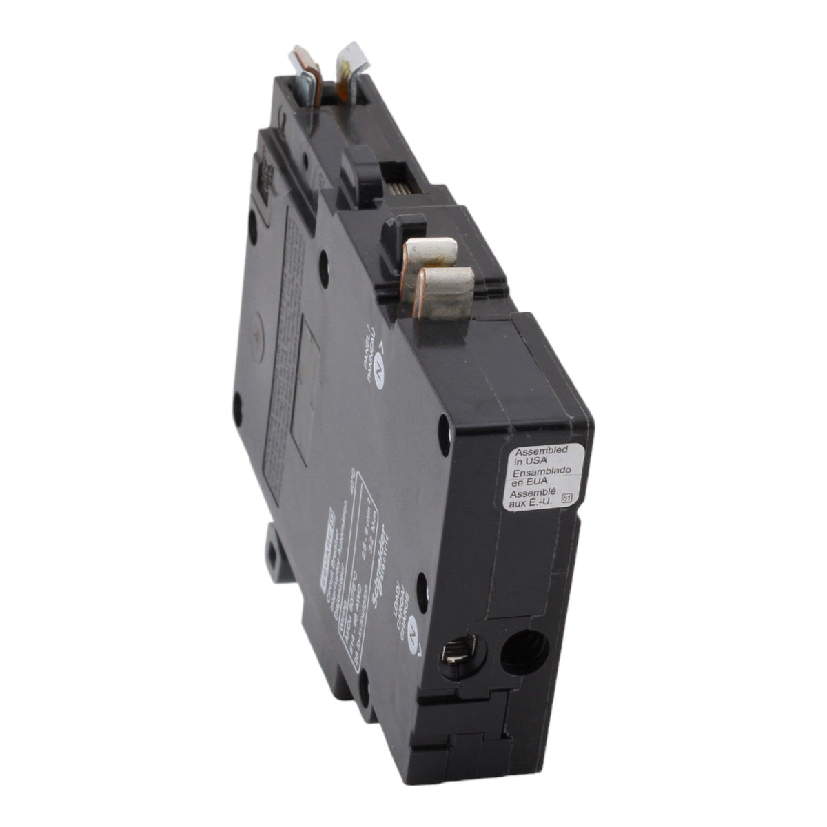 Square D QO120PAF 20A 120V 1-pole AFCI Circuit Breaker Plug-on Neutral UL