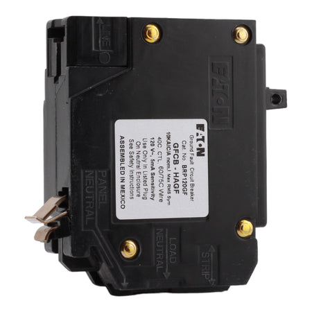 Eaton BRP120GF 20A 120/240V 1-pole GFCI Circuit Breaker Plug-on Neutral