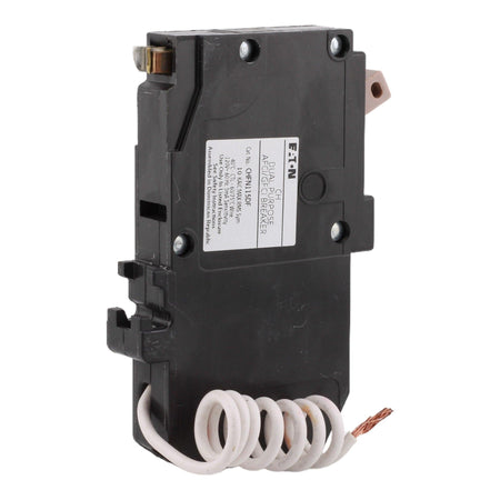 Eaton CHFN115DF 15 Amp Single Pole 120V Pigtail-Neutral AFCI/GFCI Dual Function Circuit Breaker UL