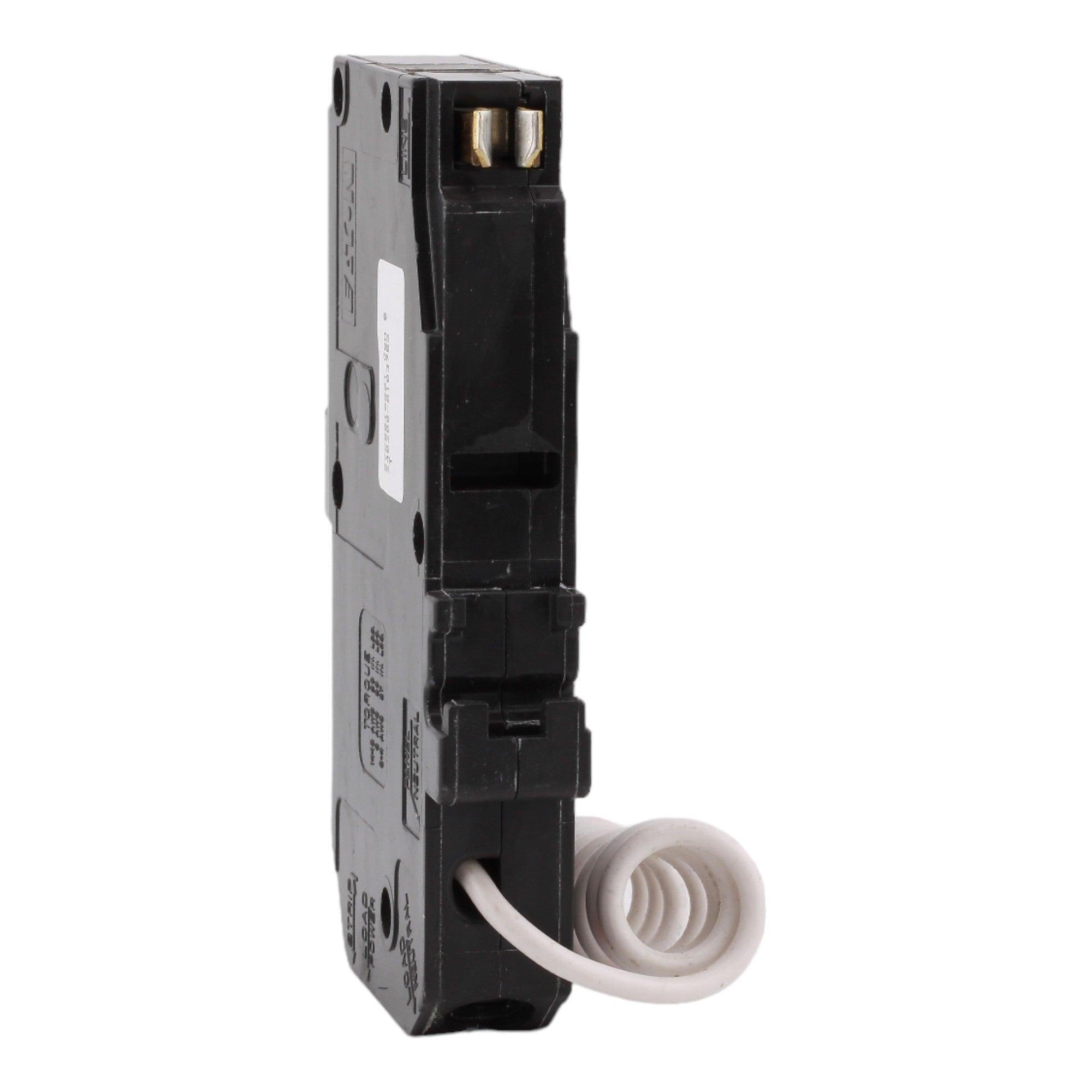 Eaton CHFN115DF 15 Amp Single Pole 120V Pigtail-Neutral AFCI/GFCI Dual Function Circuit Breaker UL