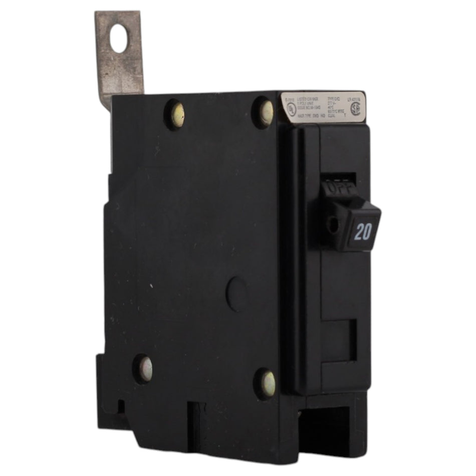 Eaton GHQ, GHQ1020, 20A, 1P, 277V, Bolt-On, Circuit Breaker