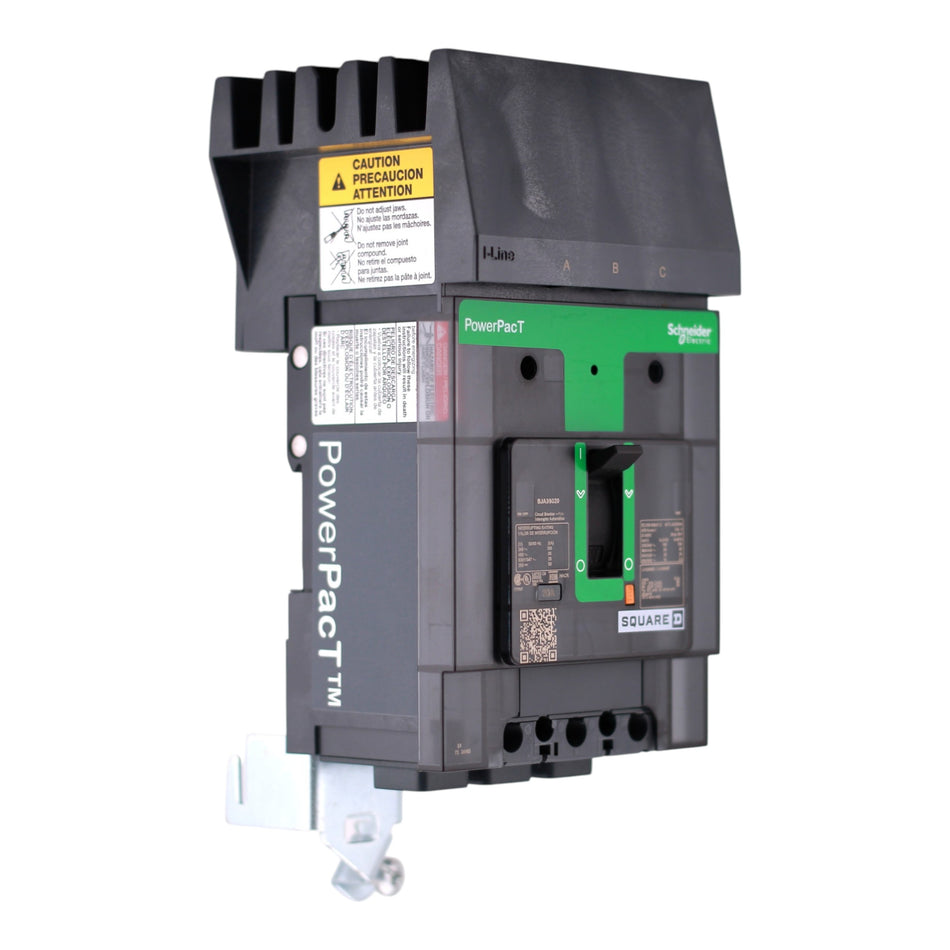 Square D PowerPacT B, BJA36020, 20A, 3P, 600Y/347V, 25kA, I-Line, Circuit Breaker