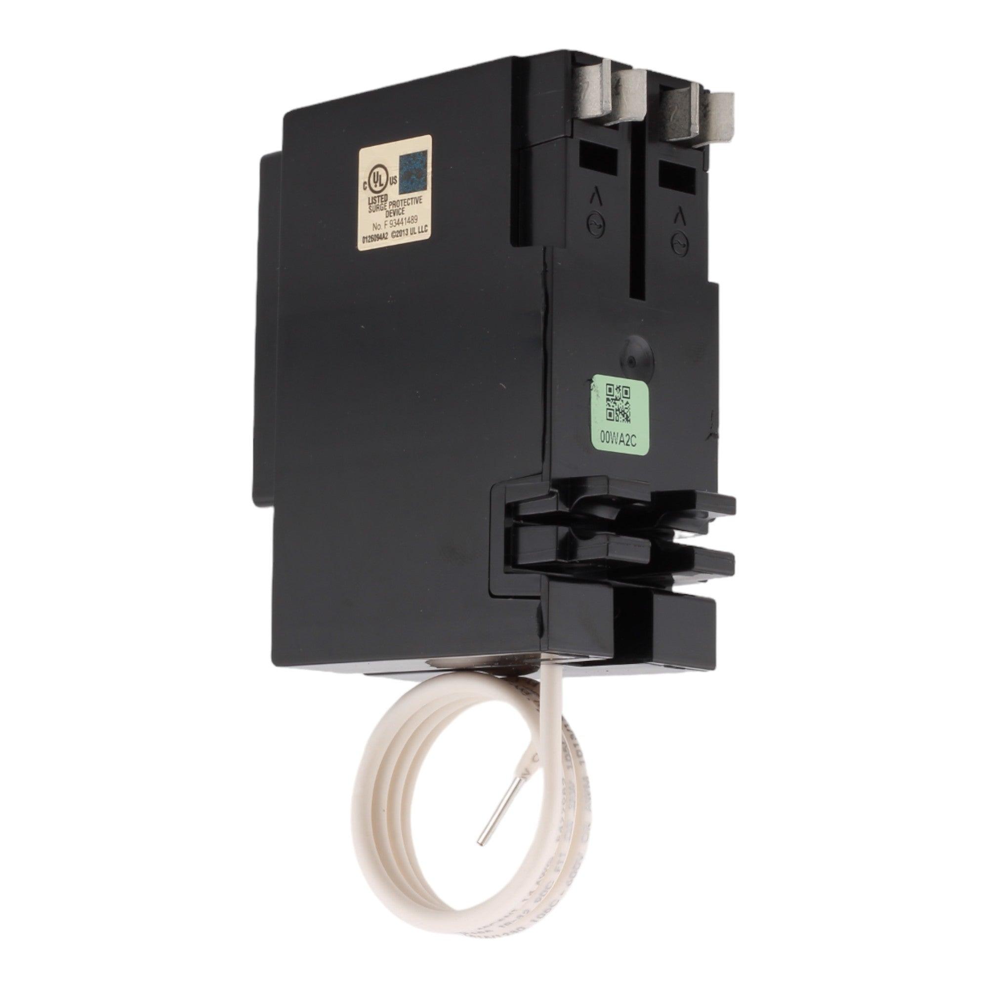 Square D QO2175SB NEW MODEL 2-Pole Whole Home Surge Protective Device - 120/240V, 25kA, Plug-On, UL Listed