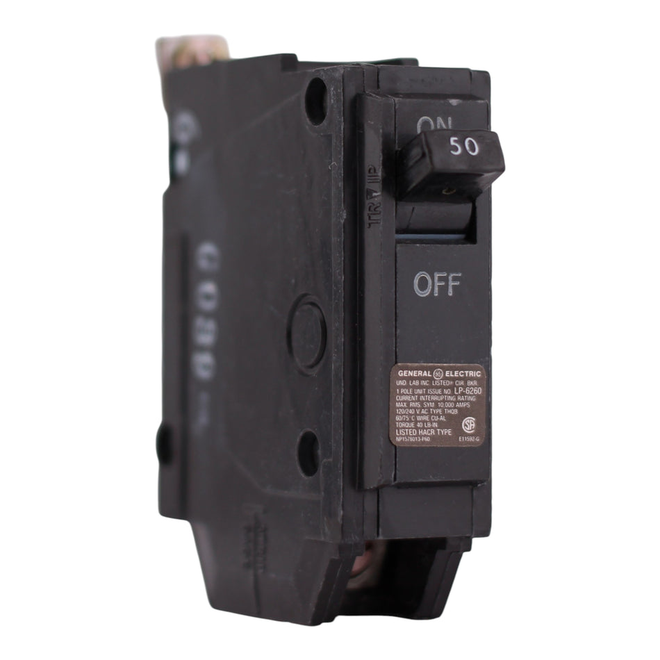 GE Q-Line, THQB1150, 50A, 1P, 120/240V, Circuit Breaker