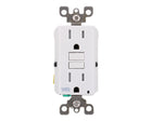 Leviton GFWT1-W 15A 125V GFCI Outlet Weather & Tamper-Resistant LED UL