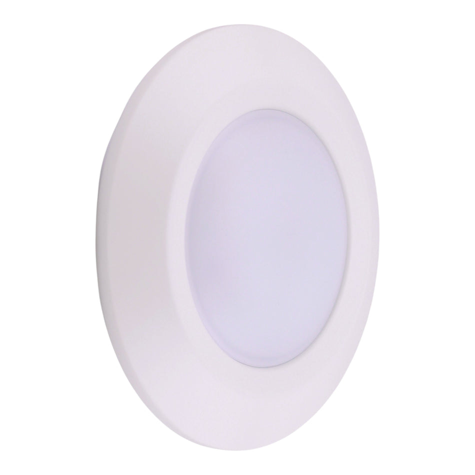 Progress Lighting, P810013-028-30, 15.5W, 120VAC, 3000K, LED Flush Mount, Satin White