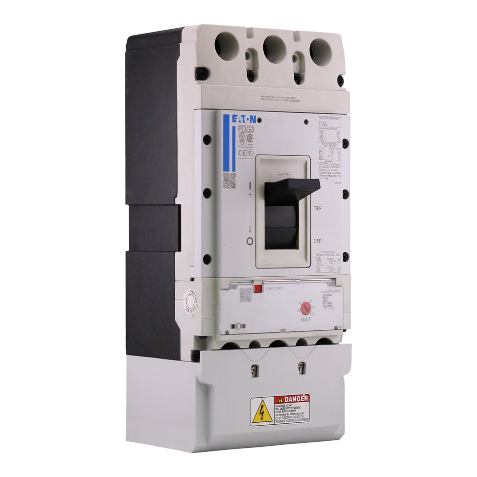 Eaton Power Defense, PDG33M0600FNNN, 600A, 3P, 600V, MCCB