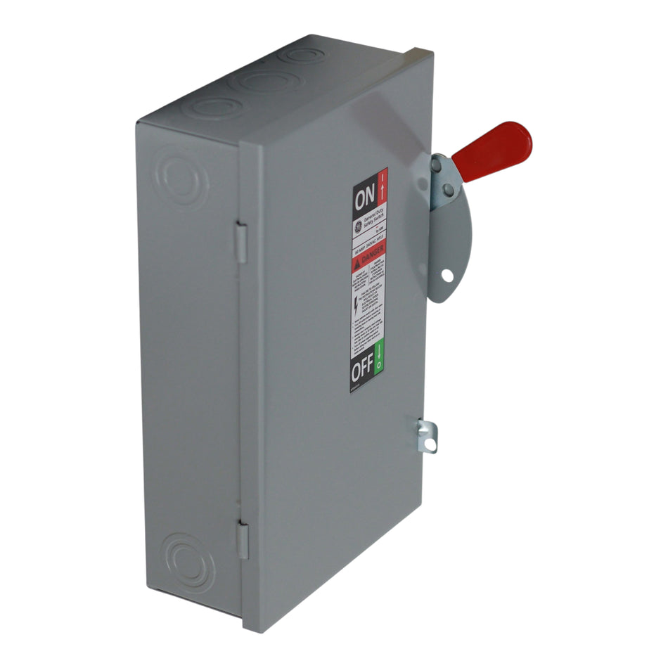 GE Spec-Setter, TG3222, 60A, 2P, 240V, Fusible, NEMA 1, General Duty Safety Switch